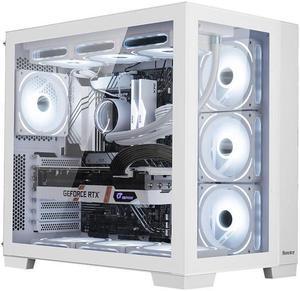 White gaming PC, gaming desktop, Liquid cooled, GAMING PC. – Toms-PC's