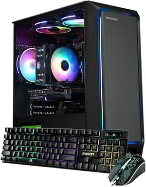  Periphio Reaper Gaming PC - AMD Ryzen 5 5600G 4.4GHz, Radeon  Vega 7 (4GB) iGPU, 16GB DDR4 3600MHz Gaming RAM, 250GB NVME SSD + 1TB HDD,  Wi-Fi, Windows 10 Computer (Windows
