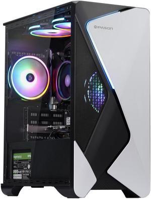 IPASON - Gaming desktop - AMD Ryzen 5 8700G 8 core 4.2GHz( Ai NPU) - 16GB DDR5 5600MHz - 1TB M.2 NVMe - 550W PSU - Windows 11 home -Usb Wifi Card - Gaming PC