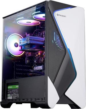 IPASON - Gaming PC- AMD Ryzen 7 5700G 8 core 3.8GHz(up to 4.5GHz) - 16GB DDR4 3200MHz - 1T M.2 NVMe - 550W PSU - Windows 11 home - WIFI - Gaming desktop