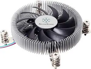 silverstone technology sst-nt07-115x-usa lga1150/1151/1155/1156/1200 cpu cooler low profile 23mm tall for 65w tdp support with 80mm pwm fan sst-nt07-115x