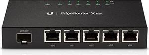 ubiquiti edgerouter x sfp - router - desktop - black (er-x-sfp)