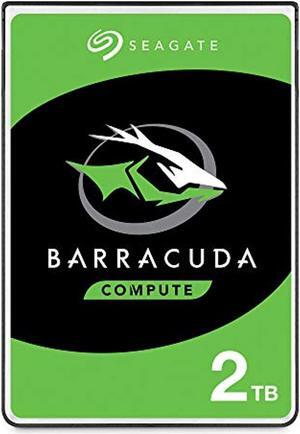 seagate barracuda 2tb internal hard drive hdd - 2.5 inch sata 6gb/s 5400 rpm 128mb cache for computer desktop pc - frustration free packaging (st2000lm015)