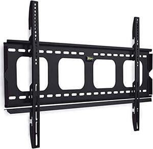 mount-it! low-profile tv mount | flush large tv wall mount | slim fixed tv mount for 42-70 in. screen tvs | vesa compatibility up to 850x450 | 220 lbs capacity