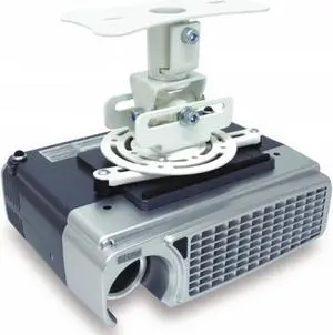 atdec th-wh-pj-fm flush to ceiling projector mount for displays up to 33-pound, white