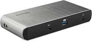kensington sd5500t thunderbolt 3 and usb-c docking station, dual 4k displayport, for macbooks, windows and surface, 60w pd (k38130us)