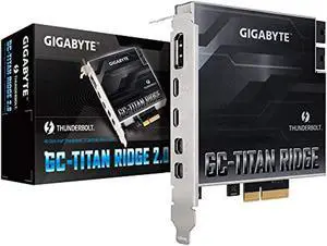 gigabyte gc-titan ridge 2.0 (titan ridge thunderbolt 3 pcie card component)