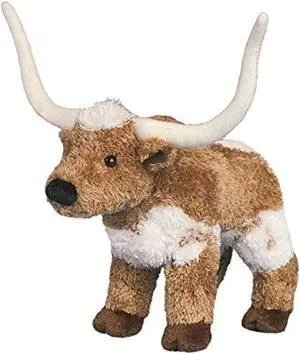 douglas t-bone texas longhorn steer plush stuffed animal