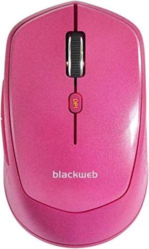 blackweb 6-button wireless mouse - bright pink