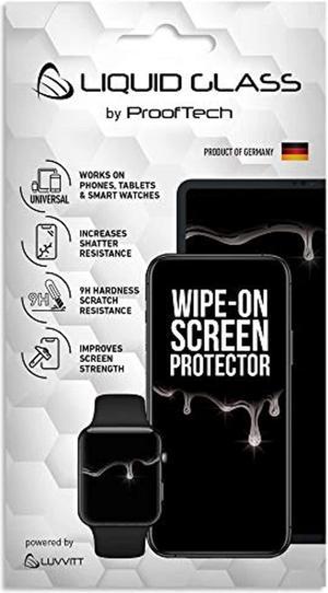 luvvitt liquid glass screen protector for all phones tablets watches apple samsung lg iphone ipad galaxy s20 s10 s9 note 10 11 plus ultra pro max nano hitech protection