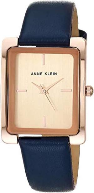 anne klein women's leather strap watch, ak/2706