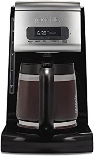 proctor silex 43687 frontfill programmable 12 cup coffee maker, black