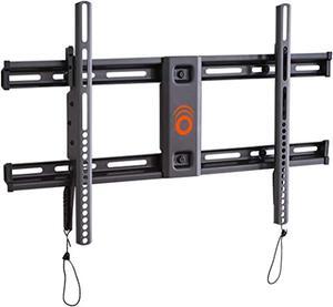 echogear wall mount for tvs up to 90" - low profile design holds your tv only 2.25" from the wall - fast install with template & you can level after mounting - pull strings for easy cable access