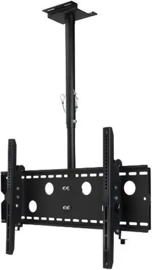 dayton audio shadow mount lcdcm60 single tv ceiling mount with tilt 32"-90"