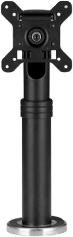 atdec sd-pos-ha height adjustable pos mount with advanced security features and 75x75/100x100 vesa support for displays up to 44-pound, black