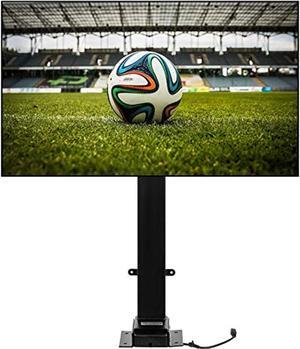 vevor swivel motorized tv lift stroke length 40 inch motorized tv mount fit for 32-70 inch tv lift with remote control height adjustable 28.74-68.11 inch,load capacity 154 lbs,manual swivel l/r 30