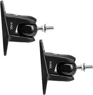 jumbl sinsb7b progrip ultra stainless steel speaker wall mount bracket, pair of 2