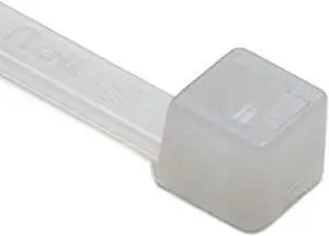 HellermannTyton T30R9C2 Standard Cable Tie  5.8" Long  UL Rated  30lb Tensile Strength  PA66  Natural  100/pkg