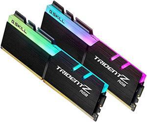 g.skill tridentz rgb series 32gb (2 x 16gb) ddr4 3200mhz dimm cas 16 f4-3200c16d-32gtzr