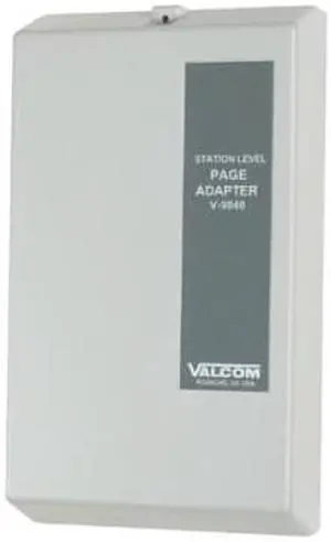 valcom vc-v-9940 station level pag adapter