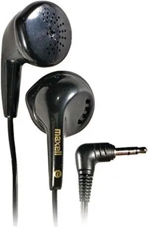 maxell 190560 lightweight extended use anisotropic ferrite magnet driver dynamic sound reproduction stereo ear bud - black (value) maxell 190560 lightweight extended use anisotropic ferrite magnet driver dynamic sound reproduction stereo ear bud - black (value)