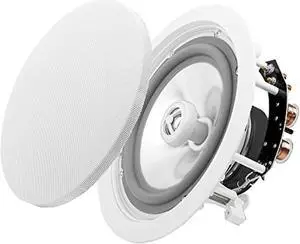 osd audio 8? weatherproof in-ceiling speaker pair - indoor/outdoor stereo - ice840wrs