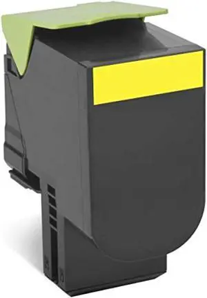 lexmark 80c1hy0 yellow high yield return program toner