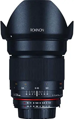 Rokinon 24mm F1.4 Aspherical Wide Angle Lens
