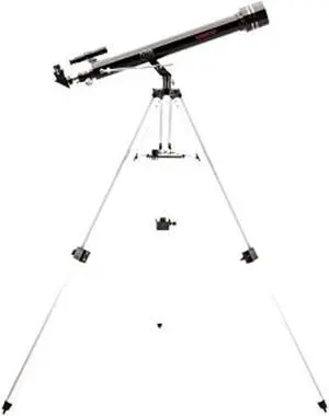 tasco novice 60x800mm novice black refractor, box 30060800, multicolor
