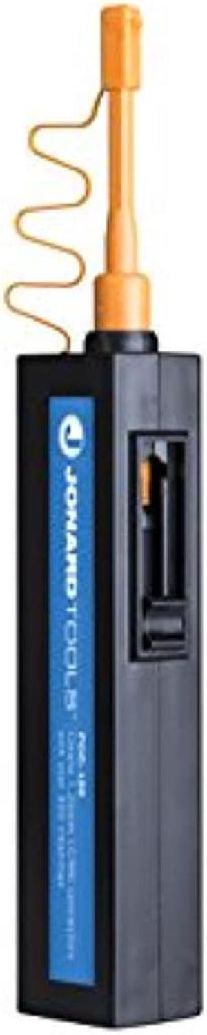 jonard tools fcc-125 fiber connector cleaner, 1.25 mm for lc and mu connectors