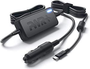 usb-c laptop car charger for lenovo thinkpad x1 tablet yoga 5 pro: ul listed 10 ft dc adapter power cord for lenovo l480 l580 t470 t480 t570 t580 tp25 x270 x280 chromebook s330 c330 c630 c930