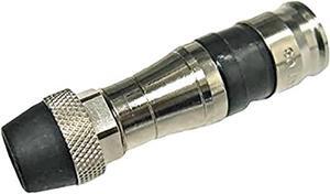 ppc rg11 coax compression connectors qty of 25: ex11n716ws with aquatight seal for quad shield, pe, and pvc jacket coaxial series cable