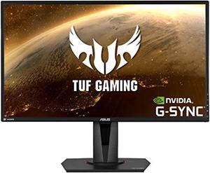 ASUS TUF Gaming VG27AQ 90LM0500-B01370 27" QHD 2560 x 1440 (2K) 165 Hz HDMI, DisplayPort G-Sync compatible Built-in Speakers Gaming Monitor