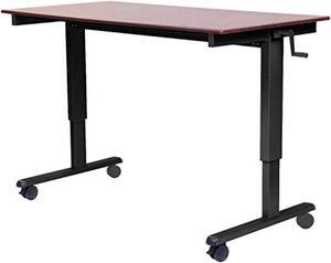 luxor 48" crank adjustable stand up desk