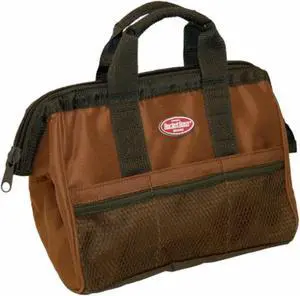 pullr 60013 13 x 8 x 10 green & brown gatemouth tool bag pullr 60013 13 x 8 x 10 green & brown gatemouth tool bag