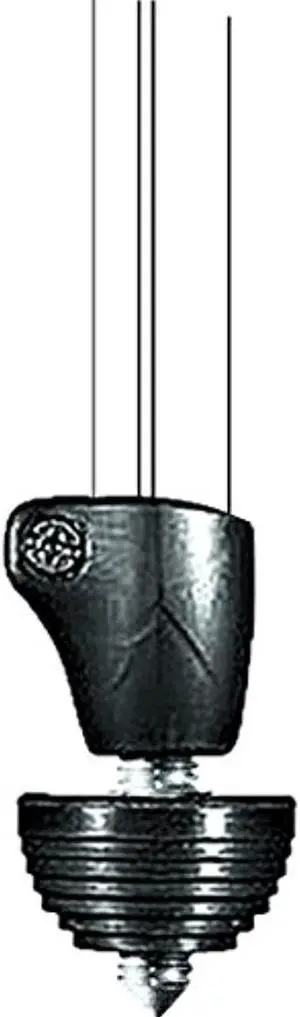 manfrotto stainless steel rubber spiked feet for select tripods, set of 3 (19spk3)