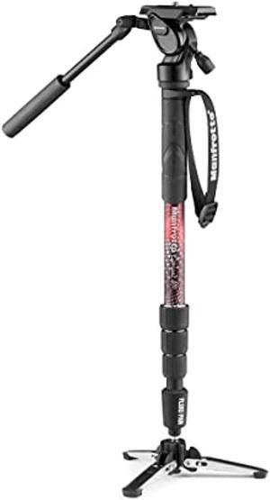 manfrotto element mii video monopod with live fluid head