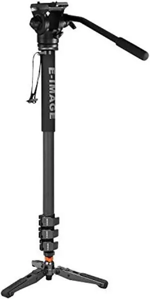 4 stage carbon fiber monopod with fluid head (e-image) (mc600+610fh)