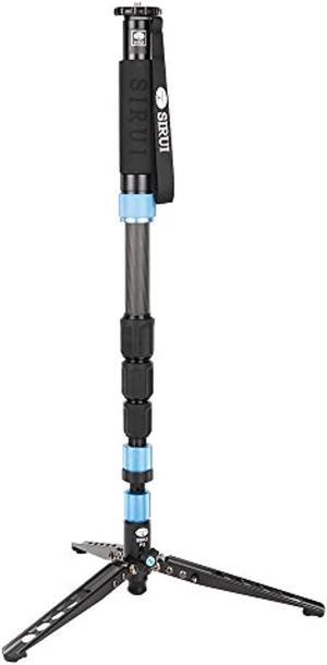 sirui 6952060001753 p-424sr carbon fiber photo/video monopod, extends to 75", supports 26.5 lb, gray