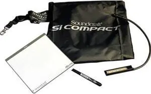 soundcraft expression 2 + performer 2 dust cover, gooseneck, scribble pad and pen