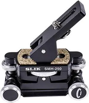 slik smh-250 micro movement adjust tripod head, black (618-804)