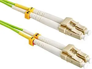 Axiom LCLCOM5MD2M-AX 6.56 ft. LC/LC Wide Band Multimode Duplex OM5 50/125 Fiber Optic Cable 2m Axiom LCLCOM5MD2M-AX 6.56 ft. LC/LC Wide Band Multimode Duplex OM5 50/125 Fiber Optic Cable 2m