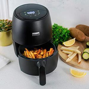 bella pro series 2-qt touchscreen air fryer - black matte