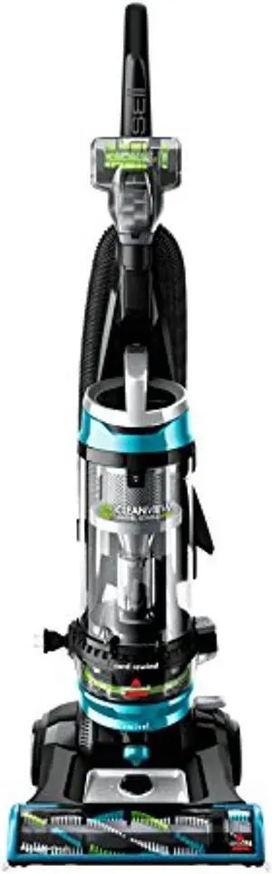 bissell 2254 cleanview swivel rewind pet upright bagless vacuum, automatic cord rewind, swivel steering, powerful pet hair pickup, specialized pet tools, large capacity dirt tank