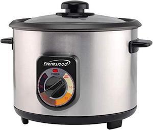 AROMA ARC1120SBL Black/Stainless Steel 20-Cup SmartCarb Rice