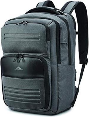 high sierra endeavor elite 2.0 laptop backpack, grey heather, one size