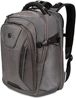 swissgear scansmart laptop bag, gray ballistic, fits 15-inch notebook