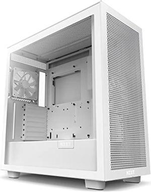  NZXT H510 - CA-H510B-W1 - Compact ATX Mid-Tower PC Gaming Case  - Front I/O USB Type-C Port - Tempered Glass Side Panel - Cable Management  System - Water-Cooling Ready - White/Black 