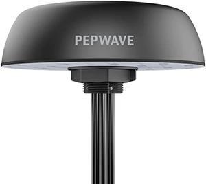 peplink mobility 42g, 7-in-1 5g ready cellular and wi-fi antenna system with gps receiver, ip68, sma, 6.5ft/2m, black | ant-mb-42g-s-b-6