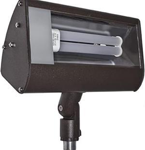 Dabmar Lighting LV190-LED3-VG Cast Aluminum Directional LED Spot Light with Hood, Verde Green - 8 x 2.55 x 7.25 in.